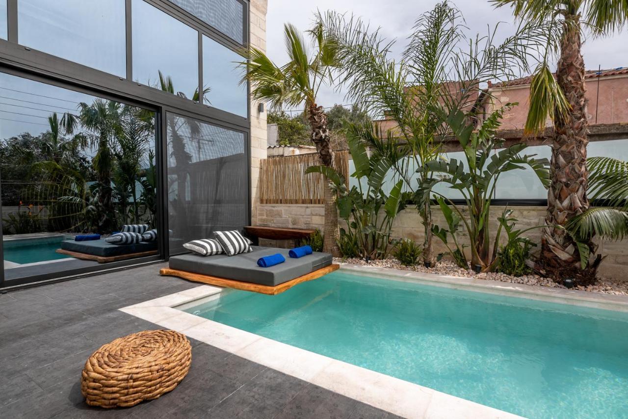 Villa Armenus, Private Pool, Garden, Bbq 干尼亞 外观 照片