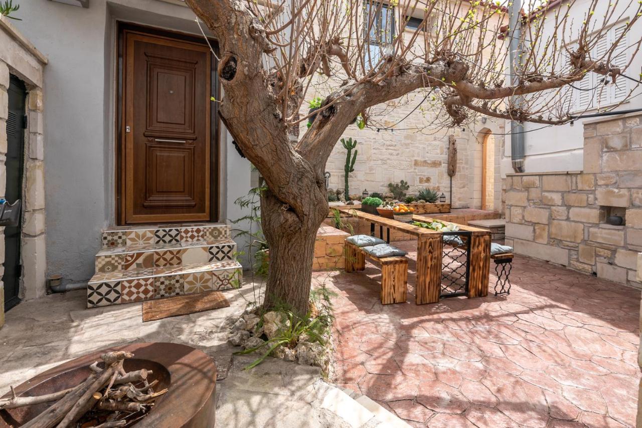 Villa Armenus, Private Pool, Garden, Bbq 干尼亞 外观 照片
