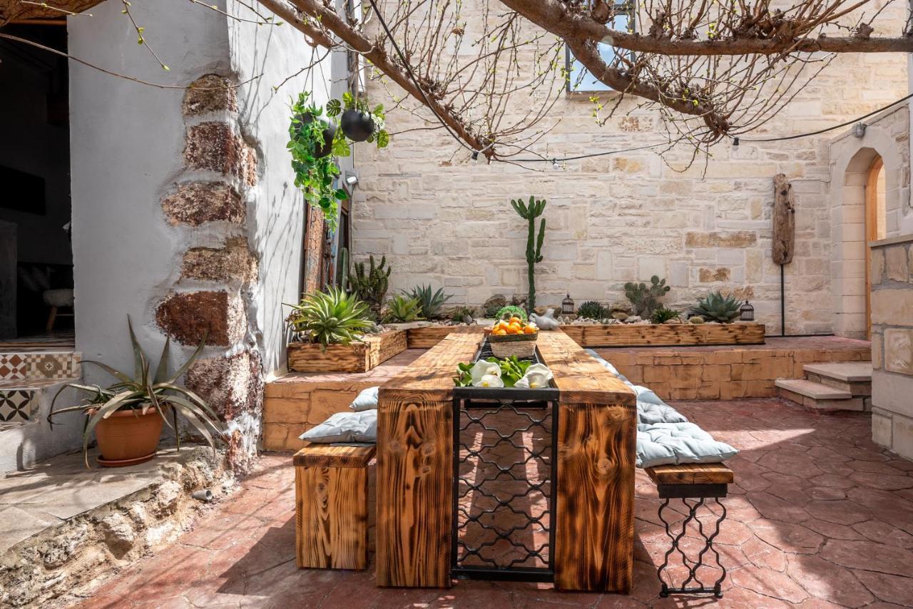 Villa Armenus, Private Pool, Garden, Bbq 干尼亞 外观 照片